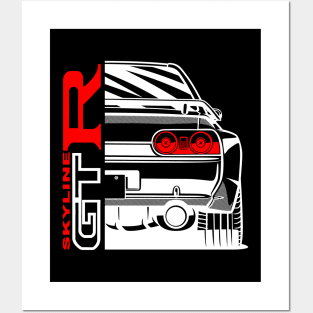 Skyline R32 Posters and Art